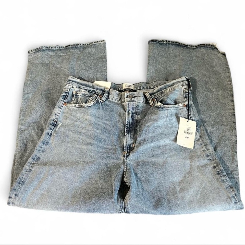 NWT Citizens of Humanity Paloma Baggy Wide Leg Jeans Size 31 High Rise Mischief